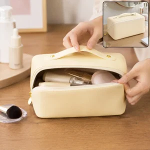 Travel Makeup Organizer ? Waterproof Compact Cosmetic Pouch - Travel Pouch