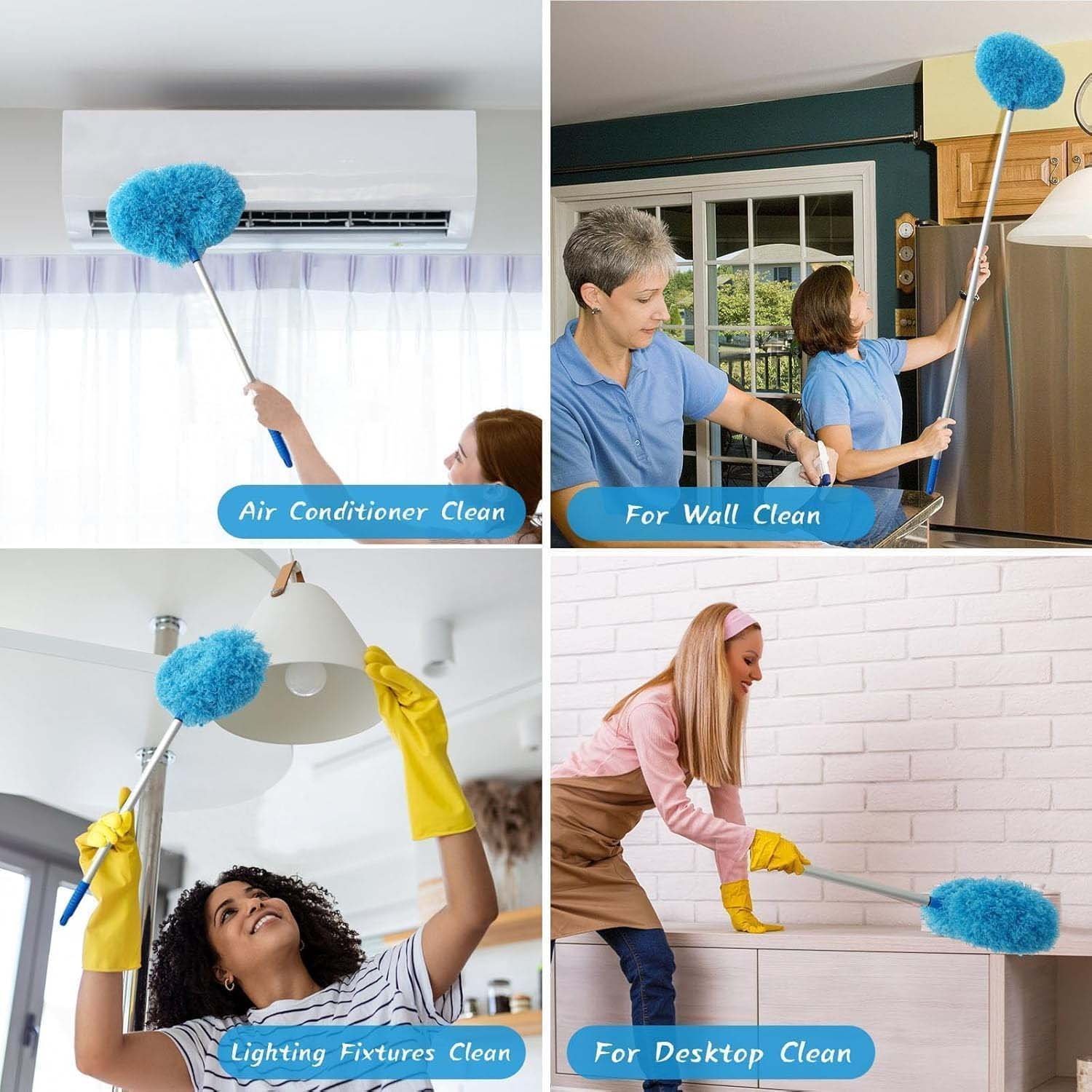 01-17908_soft_microfiber_cleaning_duster.jpg Extendable Microfiber Cleaning Duster – 83.5 cm Soft Round Head