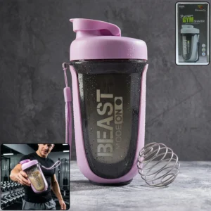 Gym Shaker Bottle – Leak Proof, 500ml for Protein & Hydration