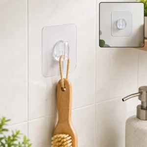 Self-Adhesive Wall Hook – Easy no-drill installation for versatile use- 10PCS - Home Improvement
