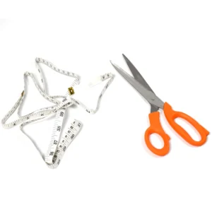 Tailor Scissors with Measuring Tape – Sharp Fabric Shears | Styleva
