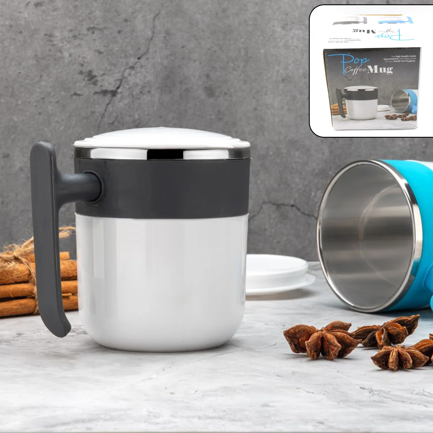 Insulated Coffee Mug – Spill-Proof Stainless Steel | Mug Wala