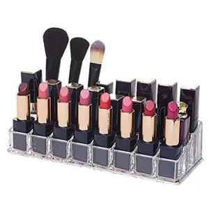 Acrylic Lipstick Holder ? 24 Section Cosmetic Organizer | Organivo - Cosmetic Organizer