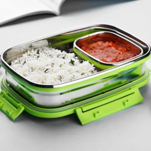 Stainless Steel Lunch Pack – Leak-Proof & Durable | Ganesh