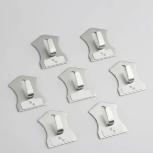 Stainless Steel Wall Hooks – 18 Pc Heavy Duty Set | Styleva