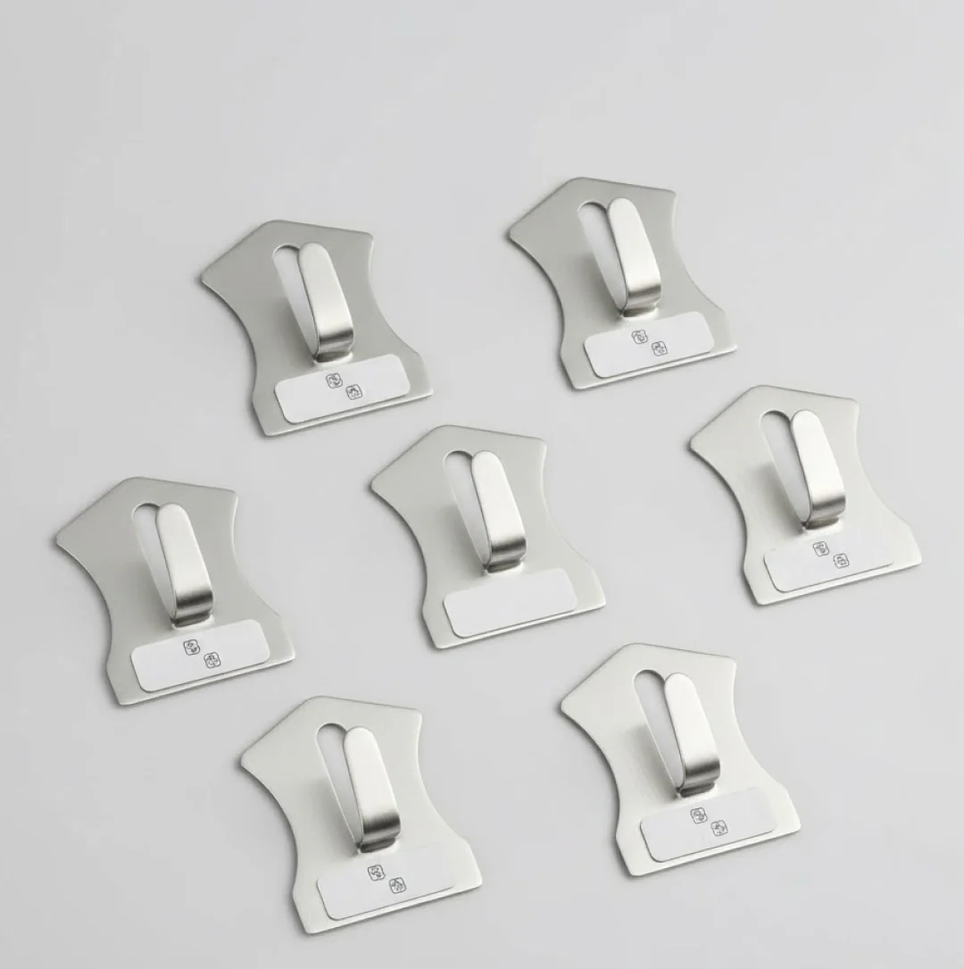 Stainless Steel Wall Hooks – 18 Pc Heavy Duty Set | Styleva
