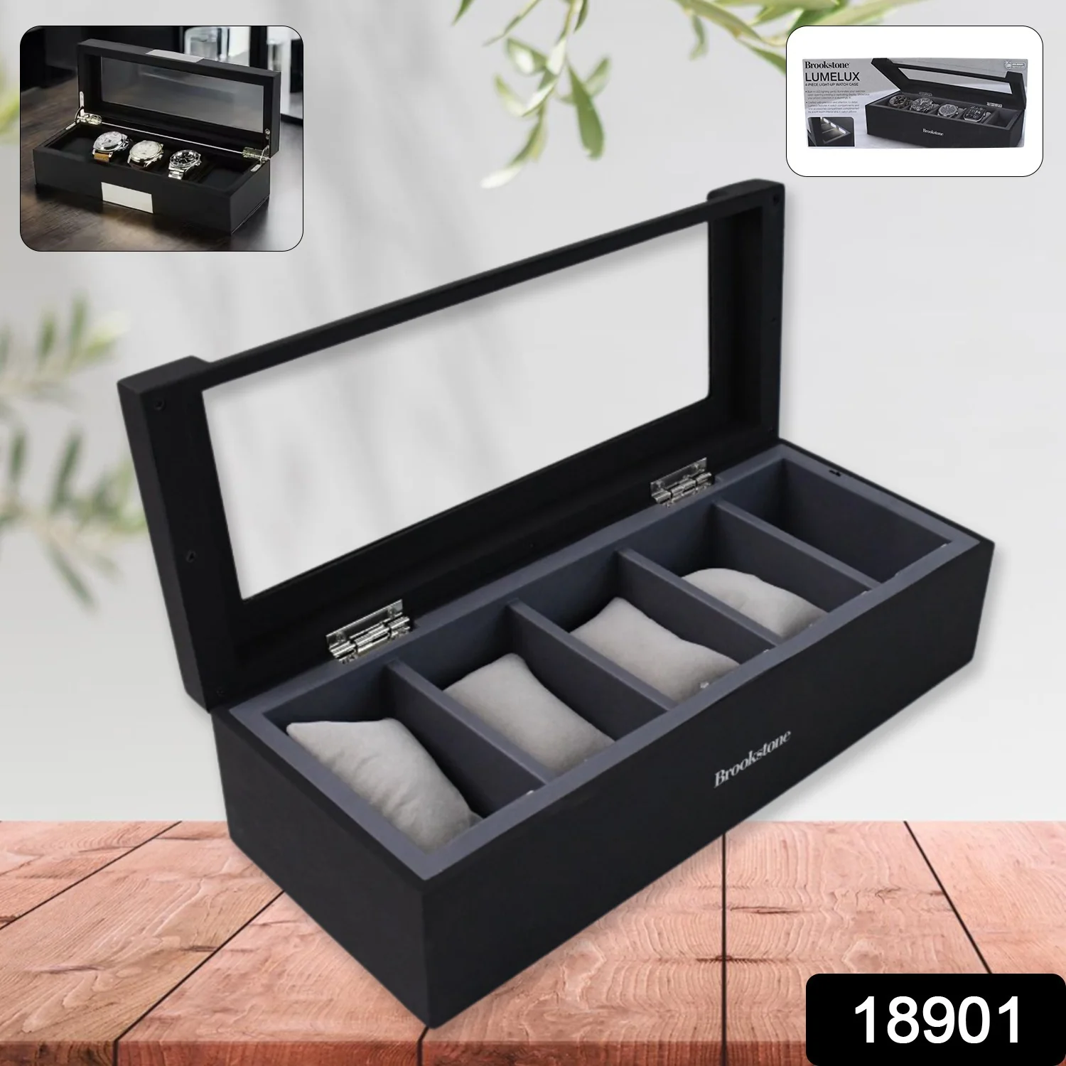 02-18901_multi_function_jewellery_storage_box.webp Jewellery Storage Box – Multi-function with Earring and Ring Organizer - Jewellery Box product image 2