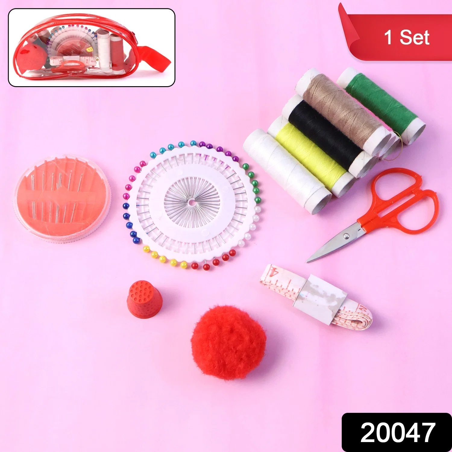 02-20047_sewing_tool_kit_set.webp Sewing Kit – Complete Portable Tailoring & Repair Set - Image 2