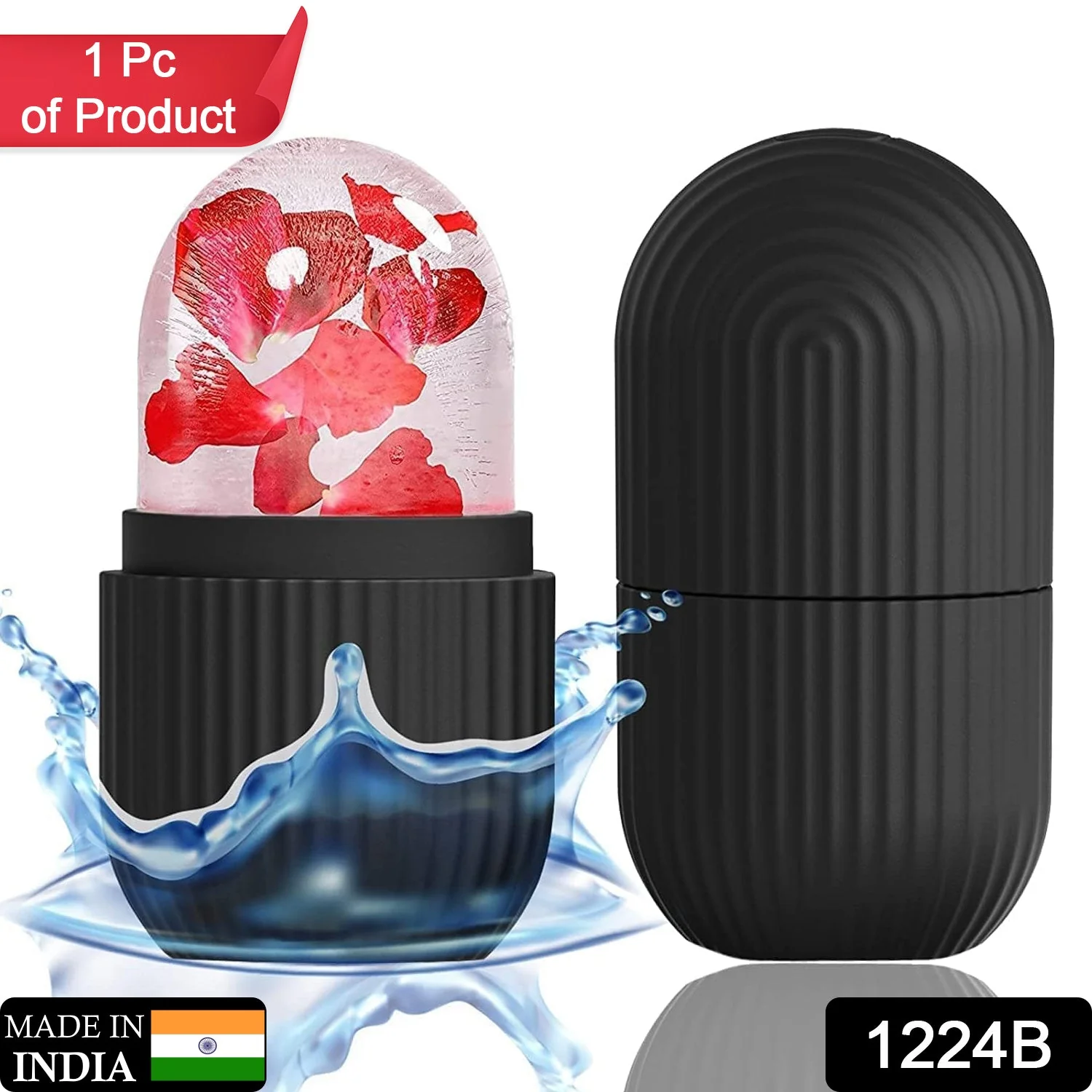 03-1224b_blk_face_ice_roller.webp Face Ice Roller – Reduce Puffiness & Swelling | Velvet Wellness- 2 PCS - Face Ice Roller product image 3