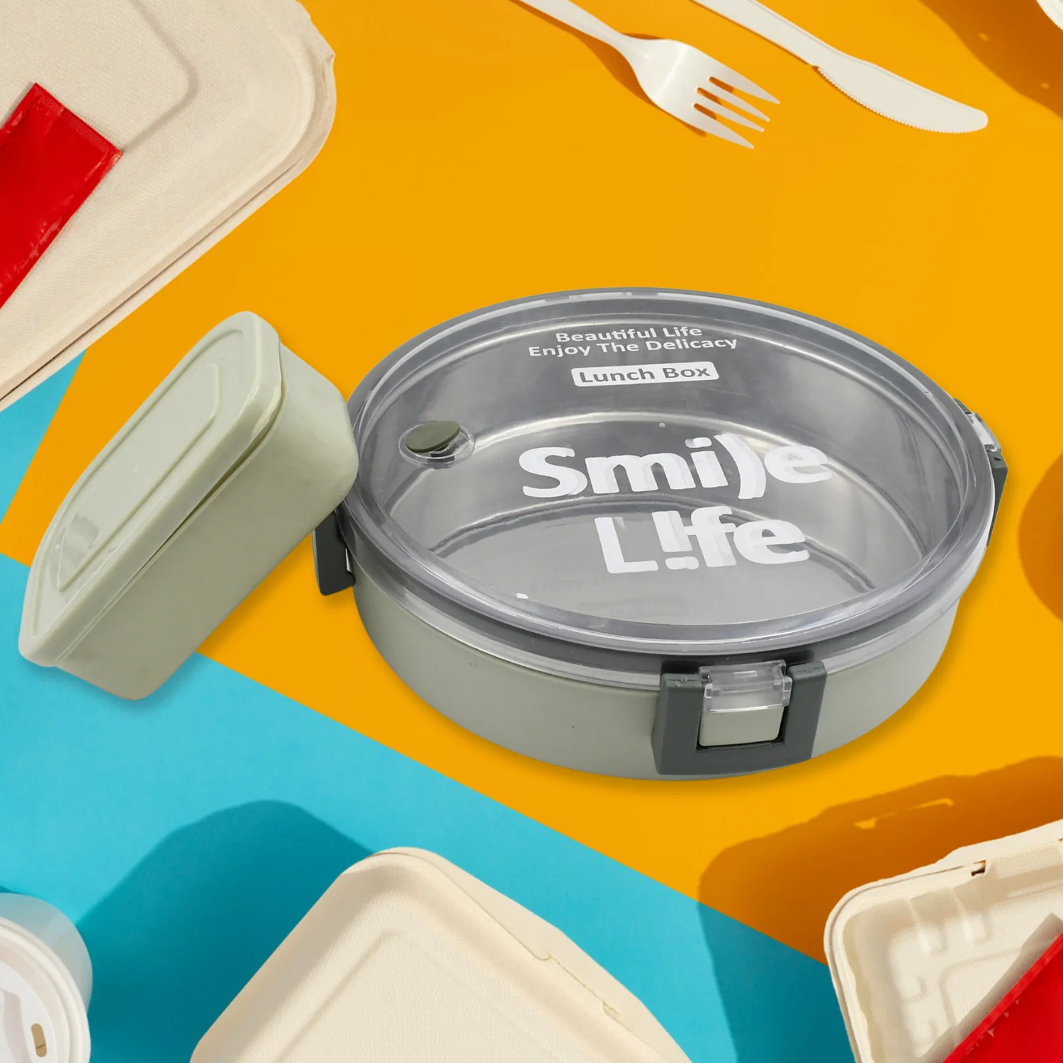 03-5584_miracle_ss_round_lunch_box_m141.webp Stainless Steel Lunch Box – Leak-Proof & BPA-Free | Miracle - Imported Products product image 3