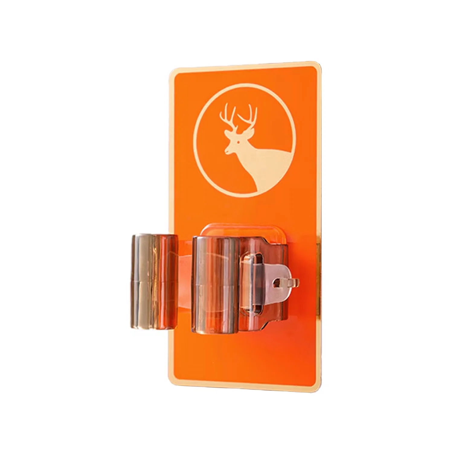 04-15959_wall_mount_mop_n_broom_holder_1pc.webp Wall Mounted Mop Holder – Space-Saving Cleaning Tool Organizer- 3 Numbers - Home Improvement product image 4