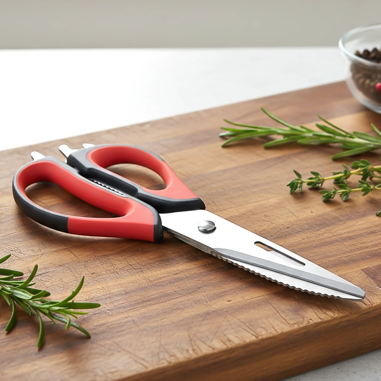 Kitchen Scissors – Heavy Duty Multipurpose with Sharp Blades - Image 4