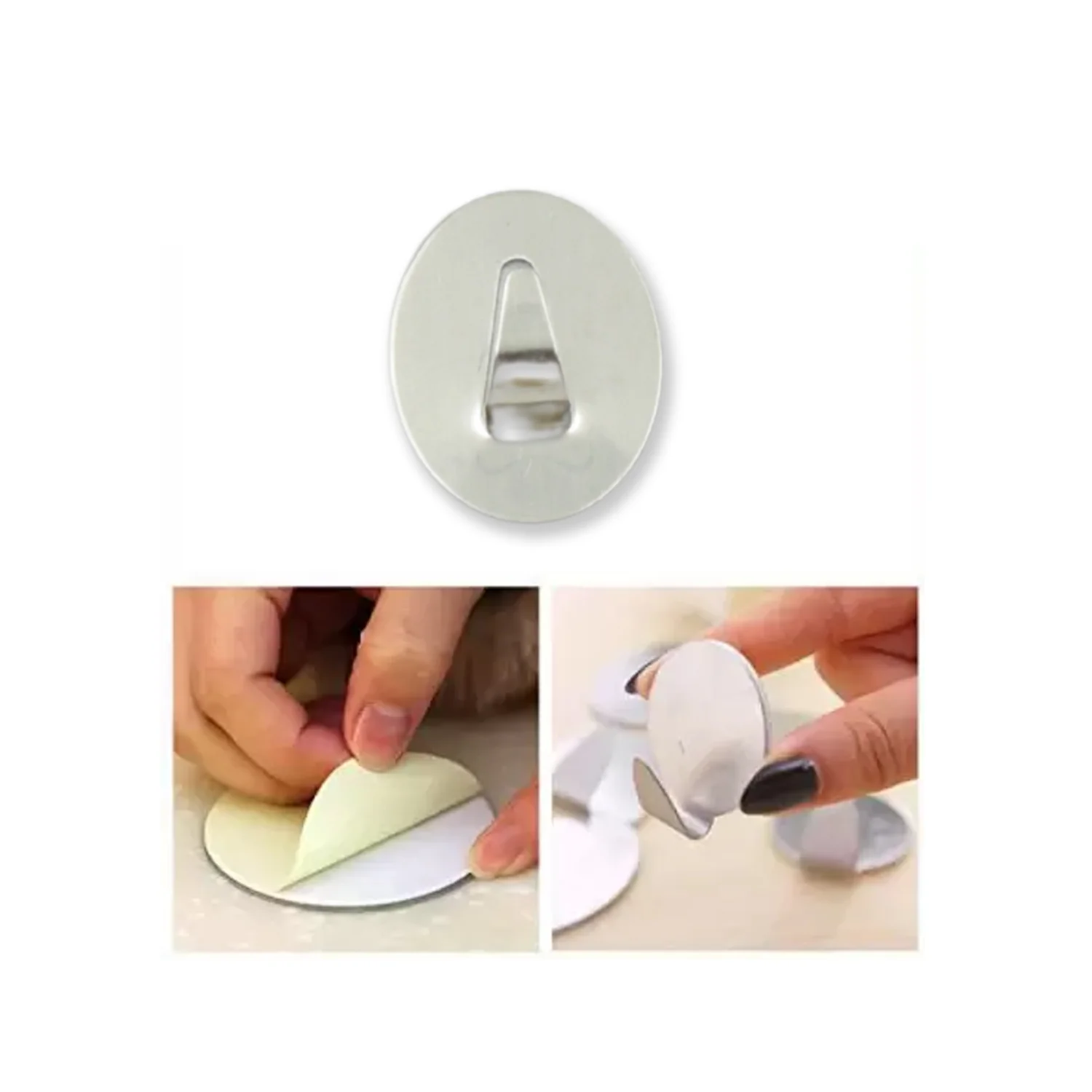 Stainless Steel Wall Hooks – 36 Pc Self-Adhesive | Indo Glow - Image 4