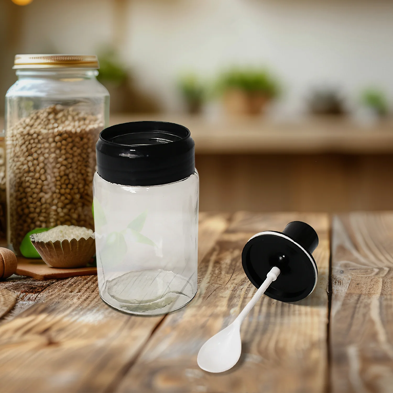 Glass Oil Dispenser & Spice Jar Set – Leakproof Storage | DeoDap - Image 5