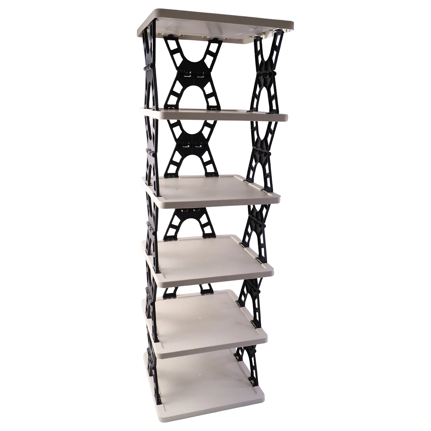 Multipurpose Foldable 6 Layer Storage Rack – Space-Saving Home Organizer - Image 5