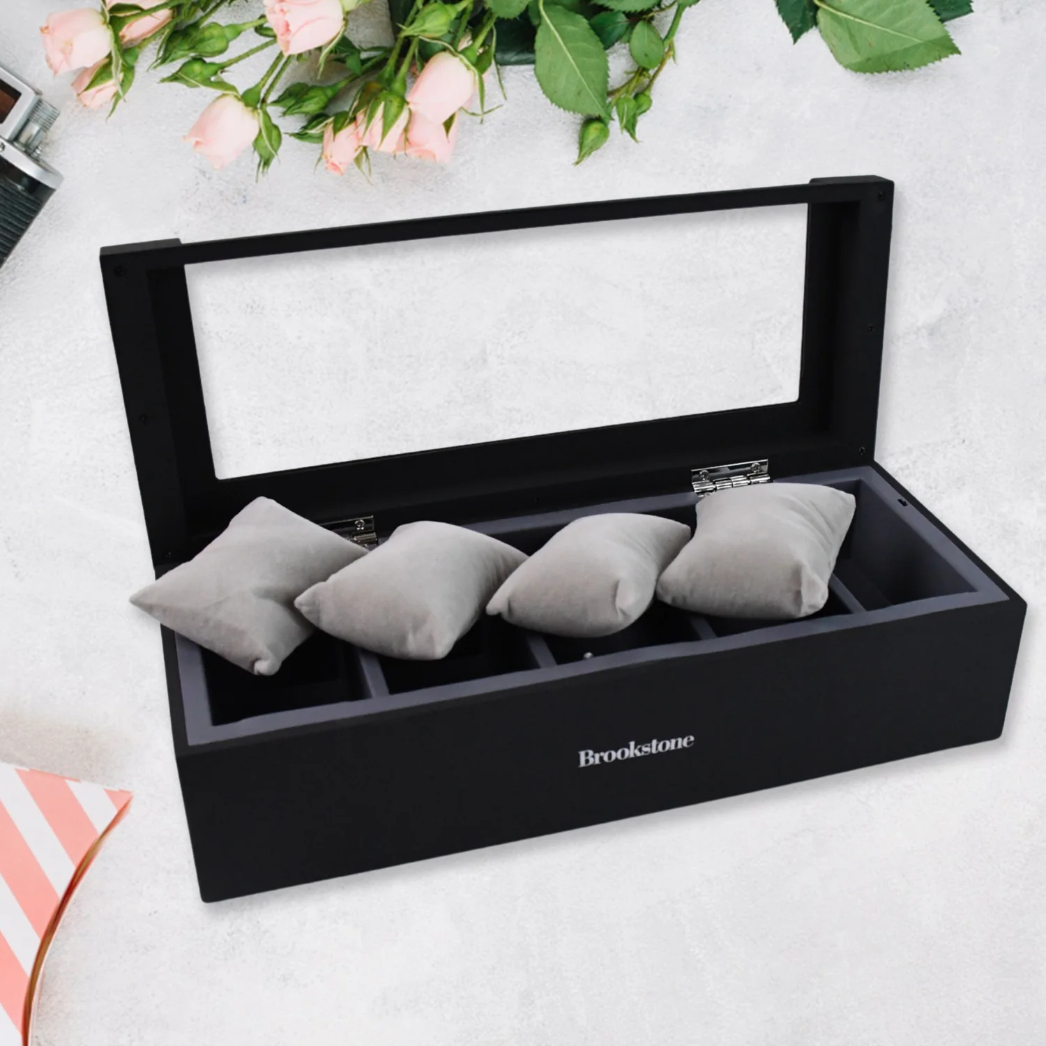 05-18901_multi_function_jewellery_storage_box.webp Jewellery Storage Box – Multi-function with Earring and Ring Organizer - Jewellery Box product image 5