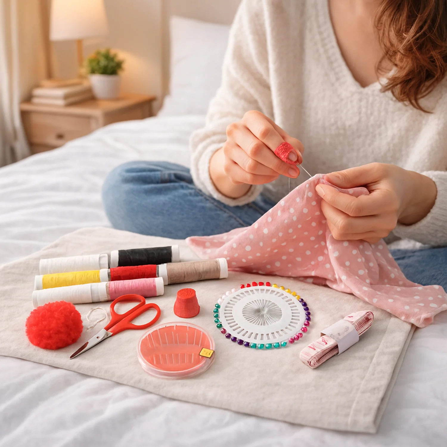 05-20047_sewing_tool_kit_set.webp Sewing Kit – Complete Portable Tailoring & Repair Set - Image 5