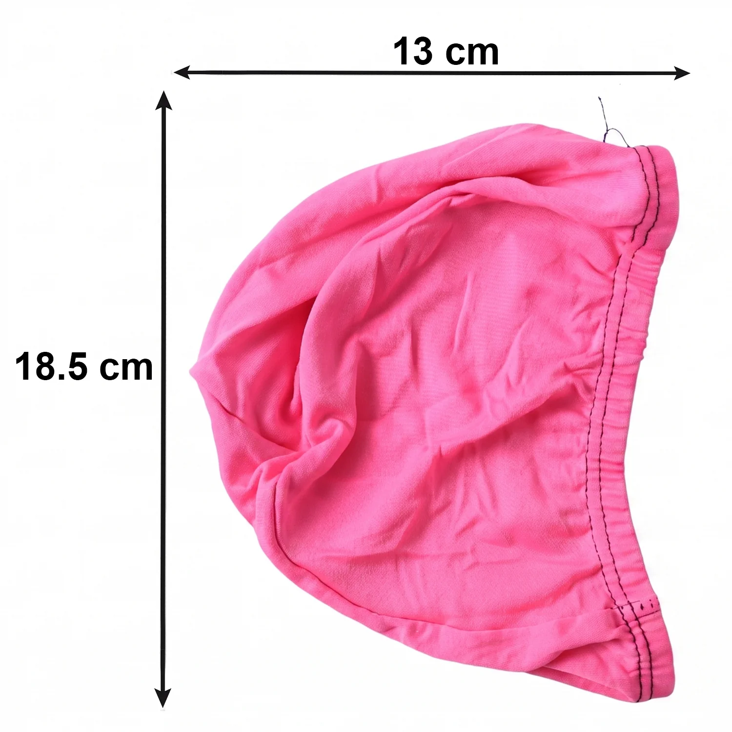Small Premium Stretchable Pink Swimming Cap – Comfortable Fit for Short Hair - Image 6