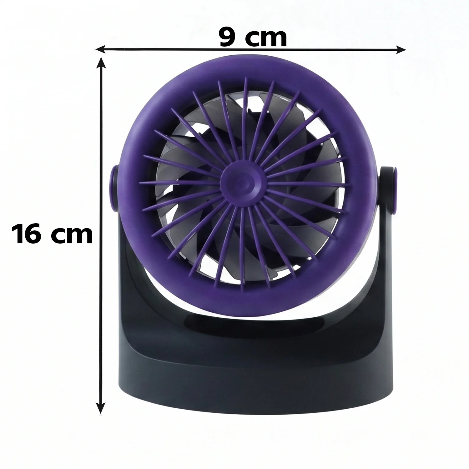 Desktop Air Circulator Table Fan with Hanging Hook, Portable Desk Fan (1 Pc) - Image 6
