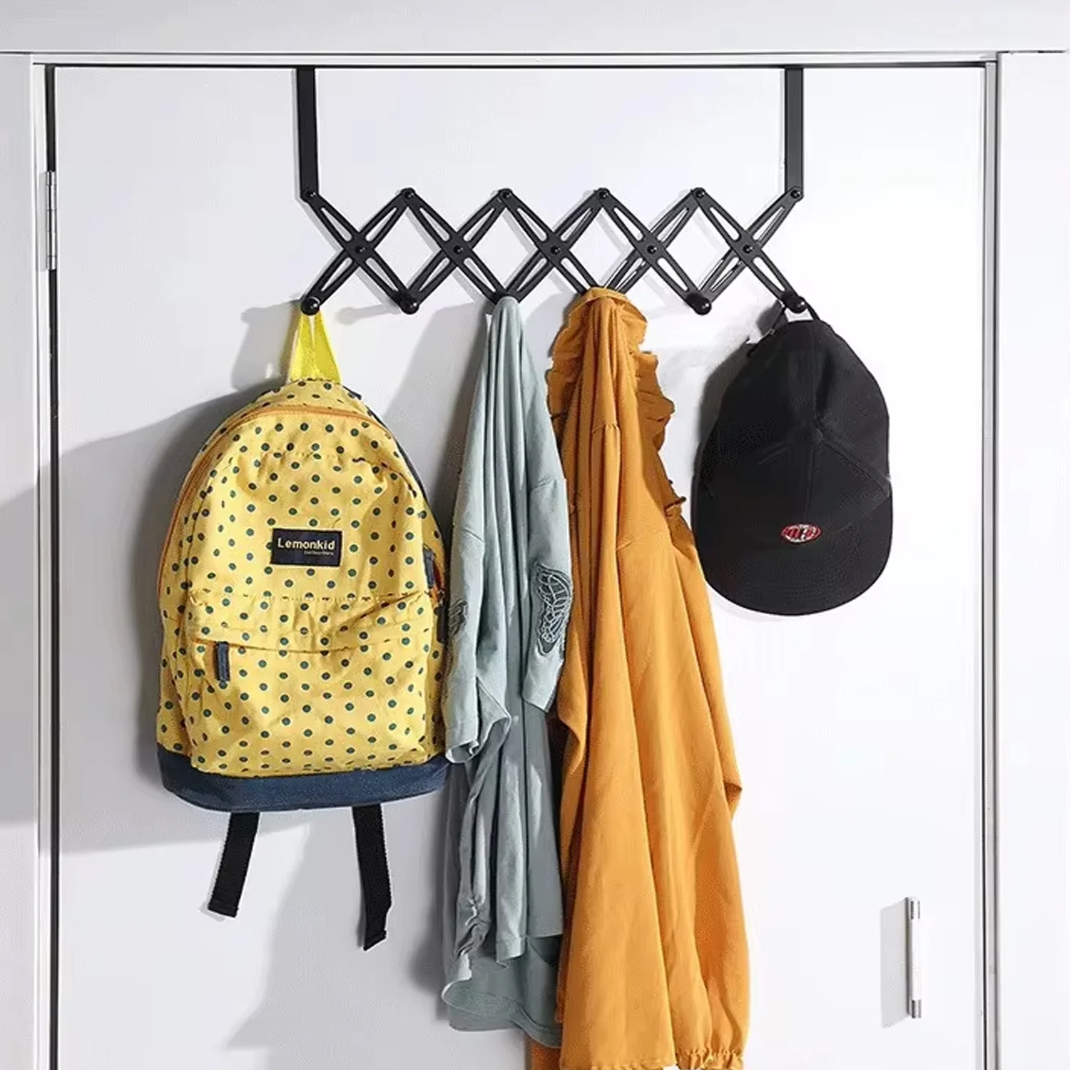 Door Hanger – 6 Hook Steel Coat Rack for Home Organization | GlimmerHome - Image 7