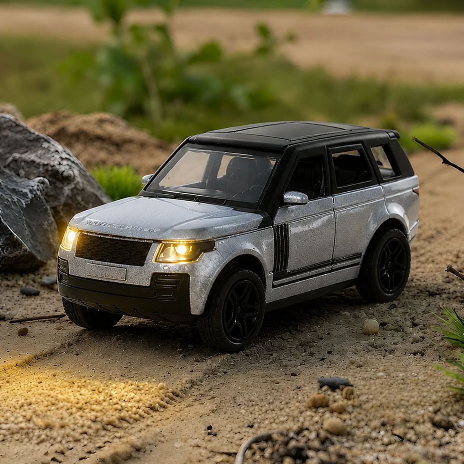 07-22255_light_n_sound_metal_pull_back_car_toy.webp Light and Sound Metal Pull Back Car Toy, Die Cast SUV Model for Kids (1 Pc) - Toys & Games product image 7
