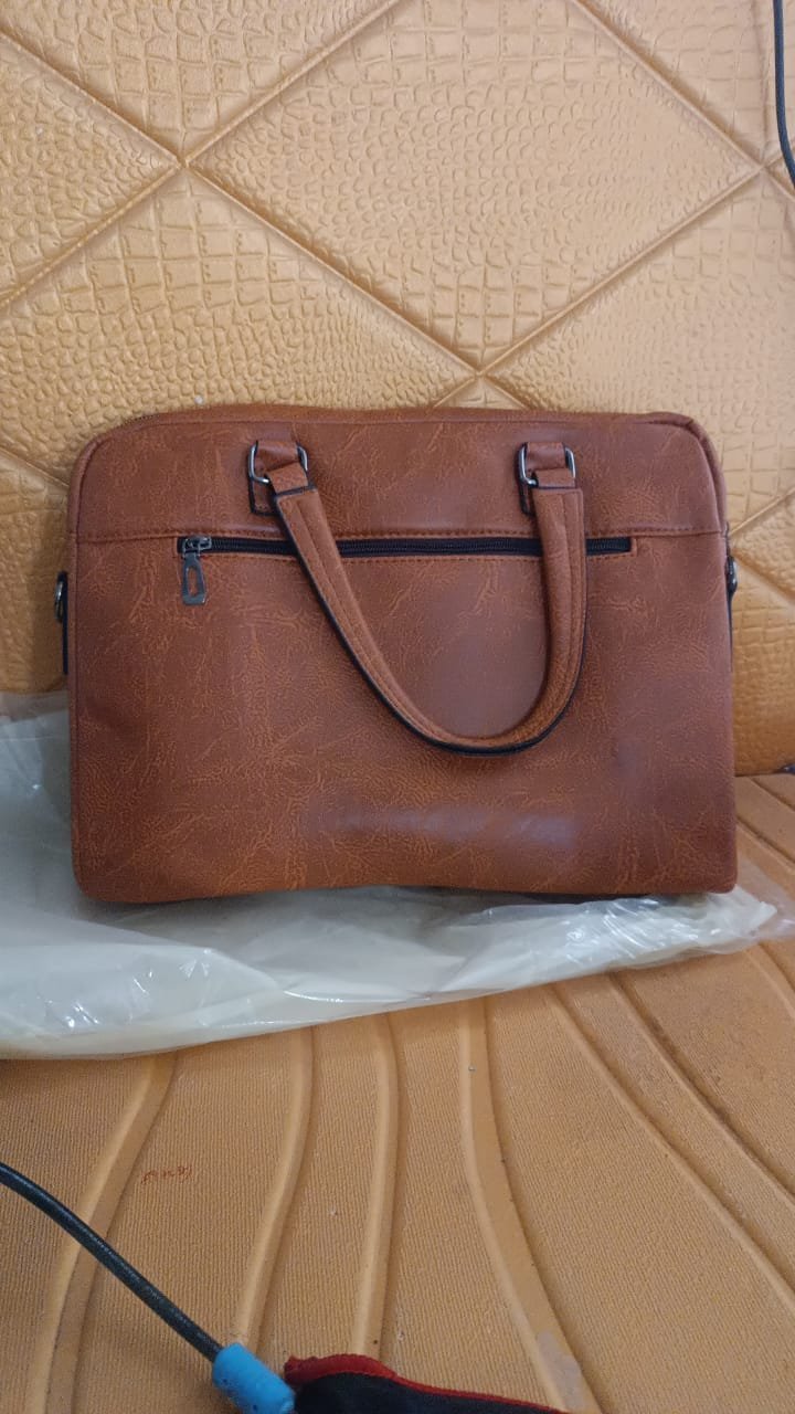07-4496_premium_multi_leather_bag.jpg Faux Leather Laptop Messenger Bag – Durable & Stylish Briefcase - Laptop Bag product image 7