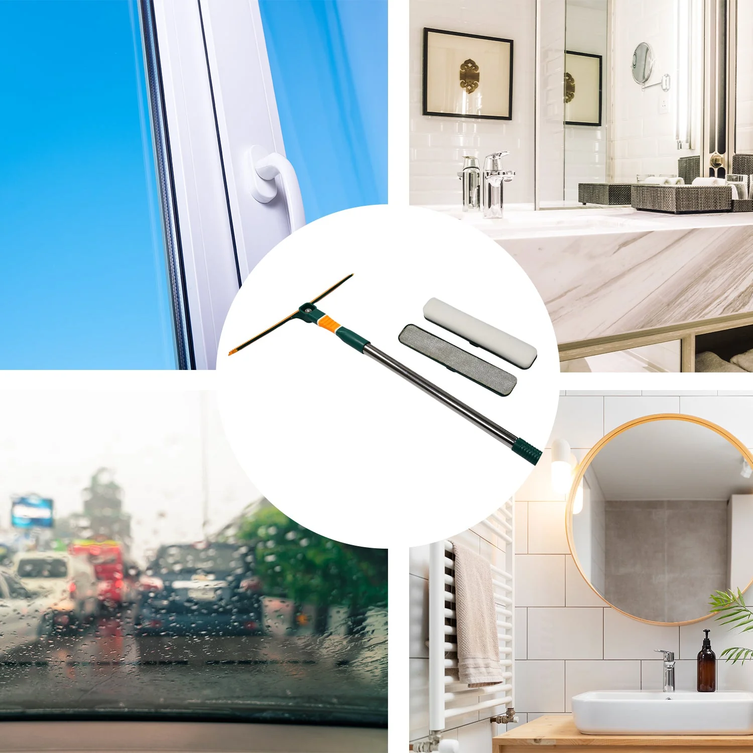 3-in-1 Glass Wiper – Multi-Surface Cleaner for Home | Velvet Wipe - Image 7