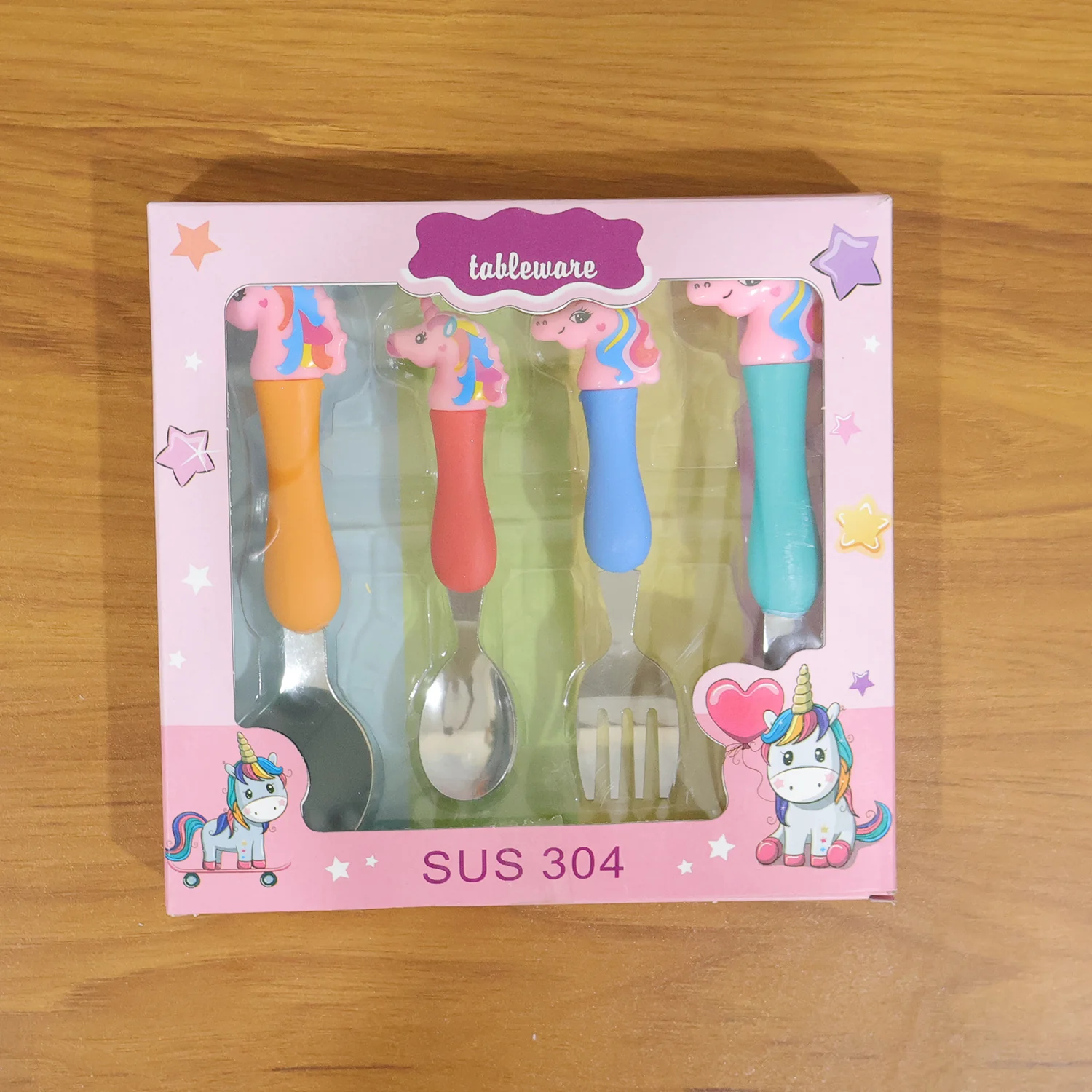 Unicorn Kids Spoon and Fork Set – Cute & Safe for Little Eaters - Home & Kitchen product image 8