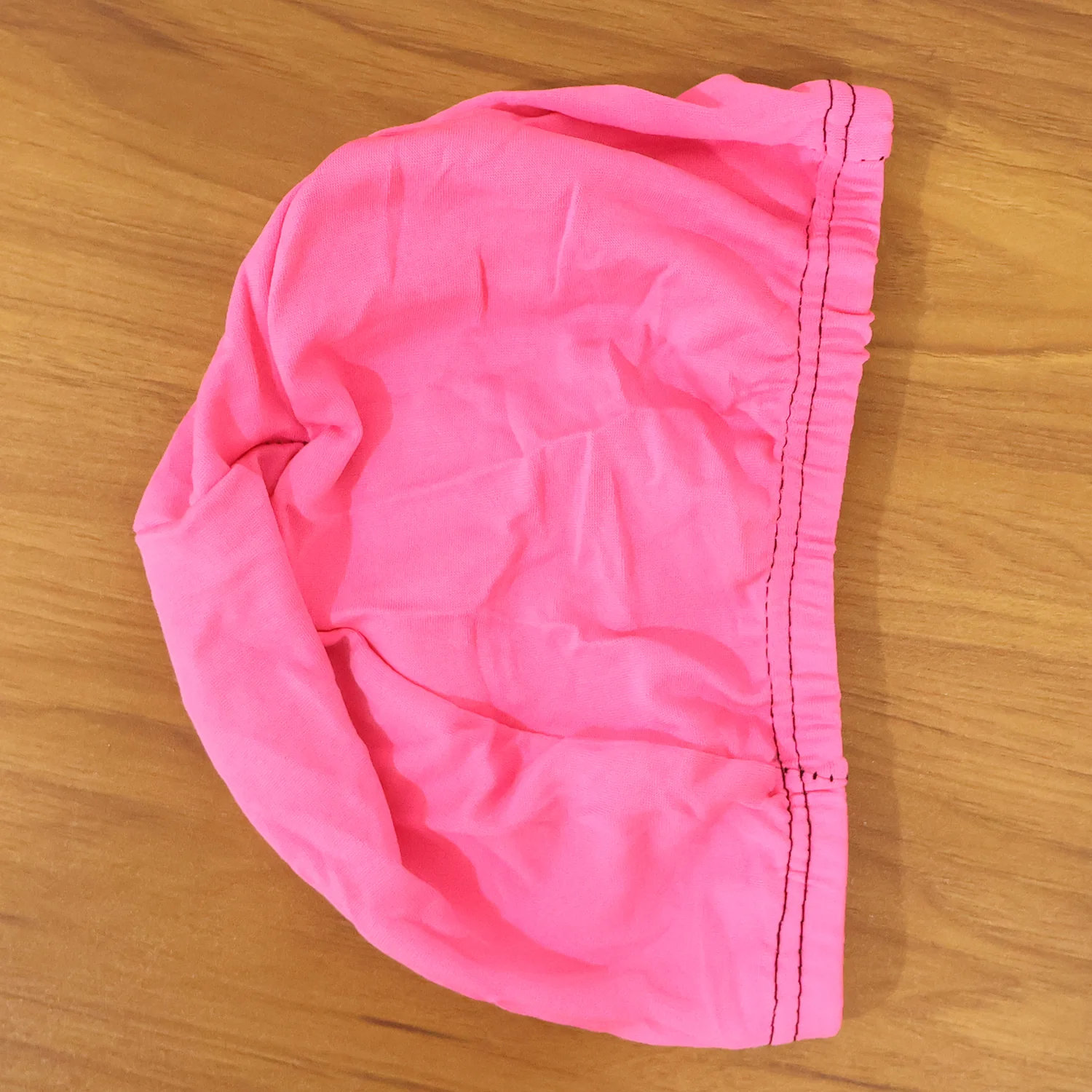 Small Premium Stretchable Pink Swimming Cap – Comfortable Fit for Short Hair - Image 8