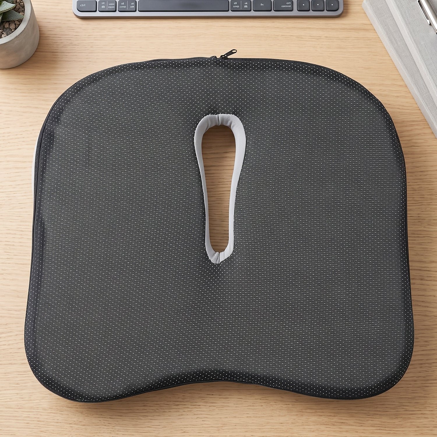 08-22263_comfort_memory_foam_seat_cushion_no2.jpg Comfort Memory Foam Ergonomic Seat Cushion for Office Chair (1 Pc) - Office Products product image 8