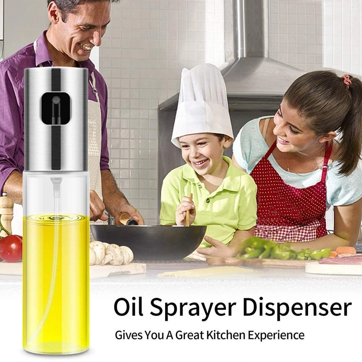 08-7126_cooking_oil_spraye_100ml.webp Oil Sprayer Dispenser – 100ml Glass Bottle for Cooking | Own Hydrate - Imported Products product image 8