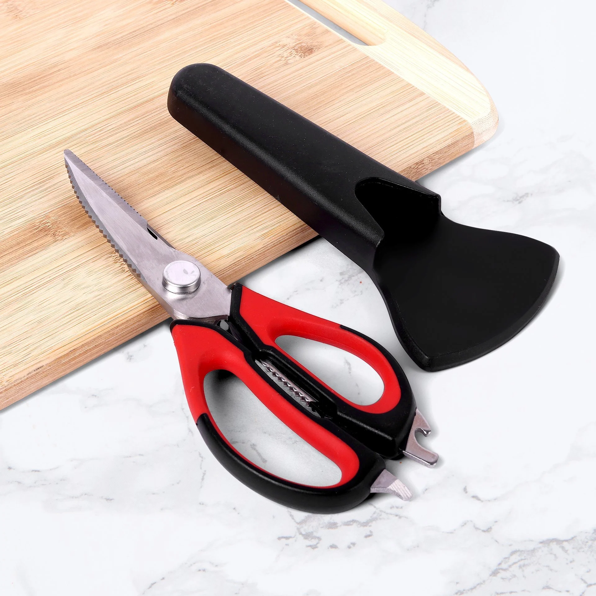 Kitchen Scissors – Heavy Duty Multipurpose with Sharp Blades - Image 8