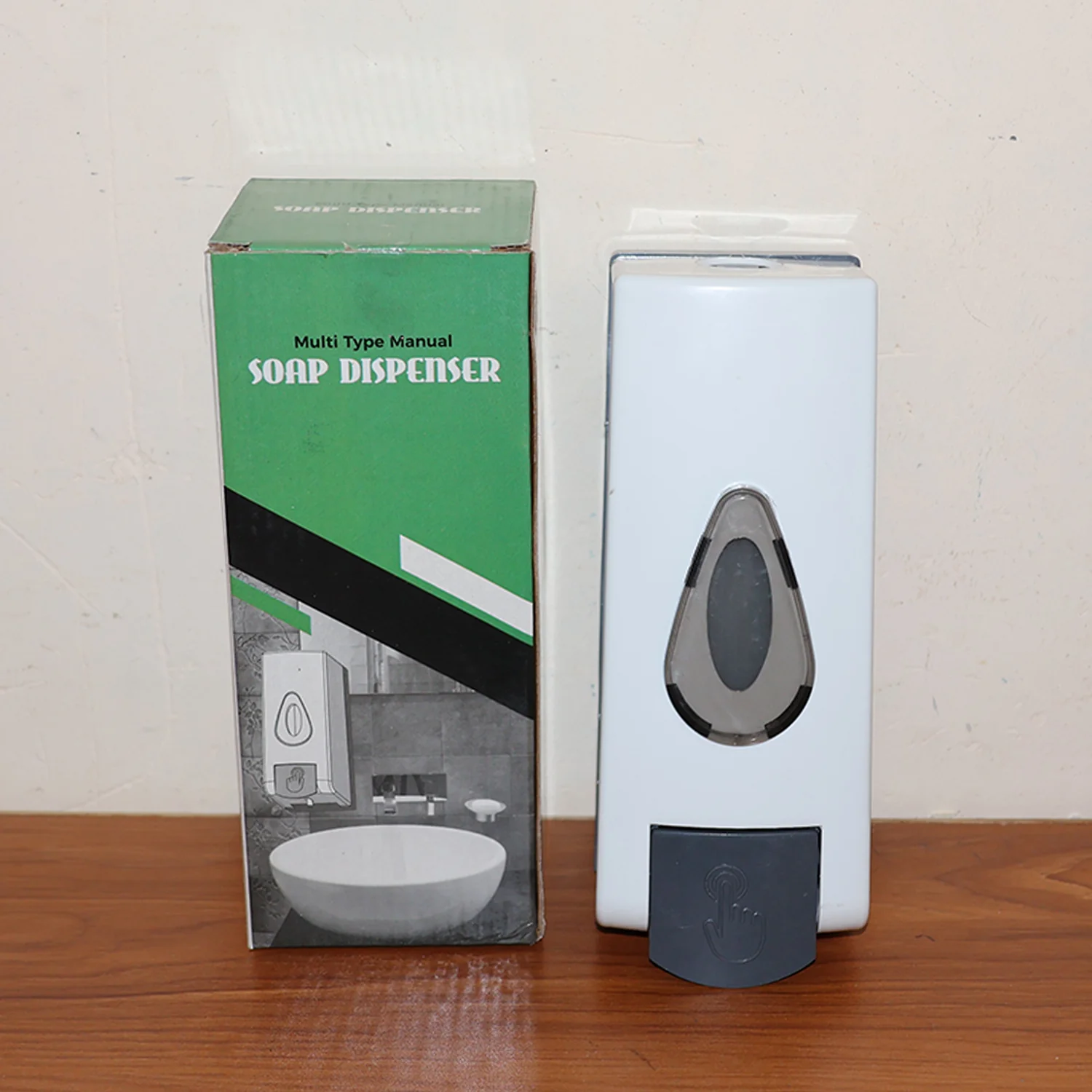 Wall Mounted Soap Dispenser – Refillable Push Button for Bathroom - Image 9