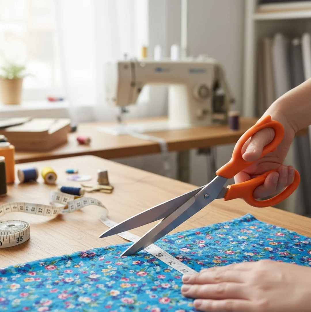 Tailor Scissors with Measuring Tape – Sharp Fabric Shears | Styleva - Image 9