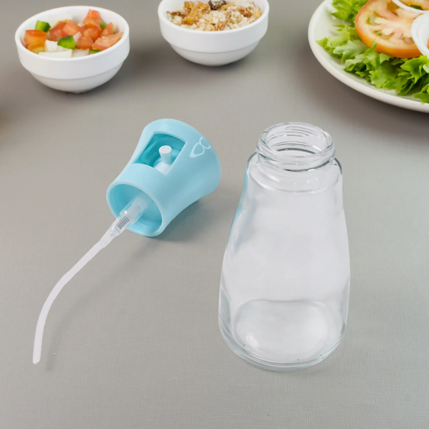 09-5340_oil_sprayer_dispenser.webp Oil Sprayer Bottle – 170ml Fine Mist for Cooking | Own Hydrate - Home & Kitchen product image 9