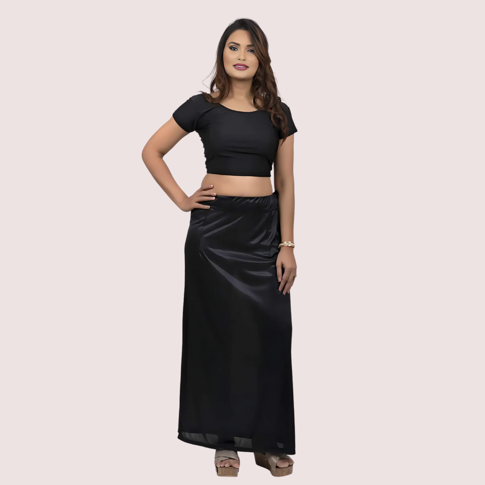 3CTk5xDPyQK6obF5RT3vcaxxECxYCsgPiIr06oAU.png Indian Saree Satin Solid Fabric Petticoats Skirt For Her