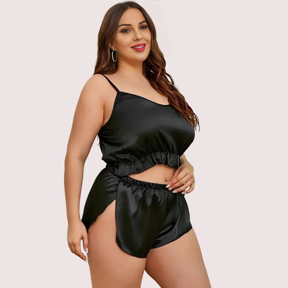 55Lg7FsOFDrUzkxfhBYdl3C53hyuF6JQTmV0Q6xc.jpg Luxe Lounge Cami Top & Shorts – Extra Plus Size