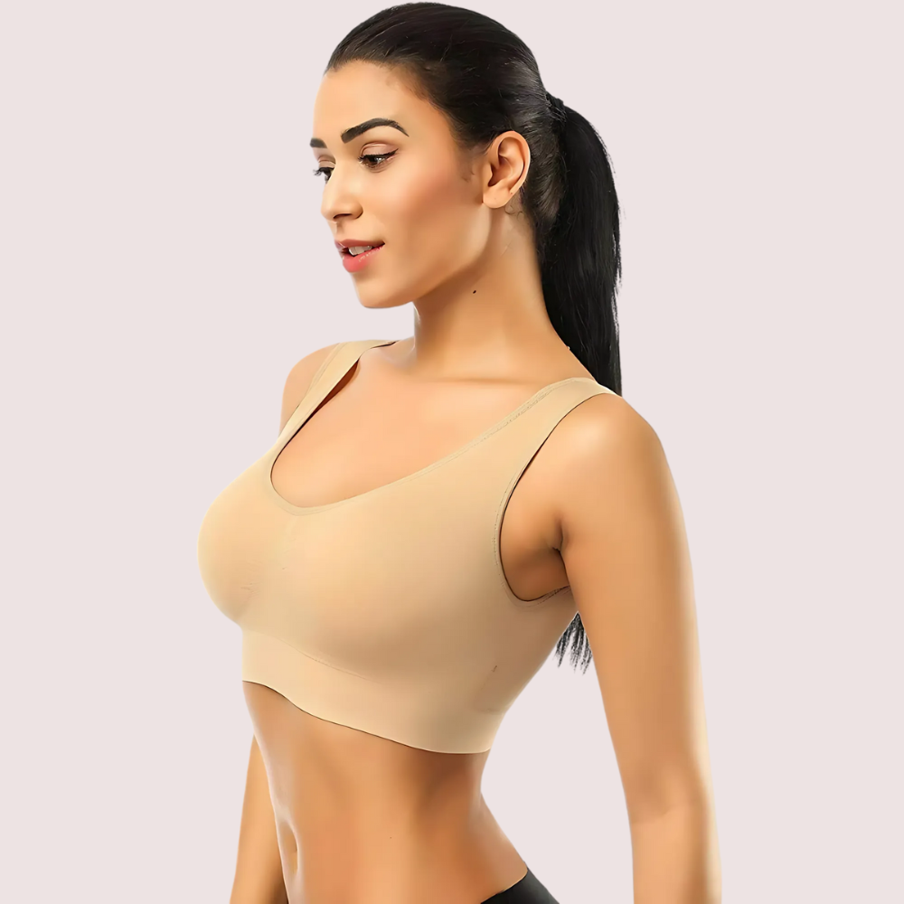 64gfljHBBb5G28eP5H3WyxJzYmwrKv62B9hhmKqB.png Beige Women's Ultimate Sports Bra for Yoga & Gym - Image 2