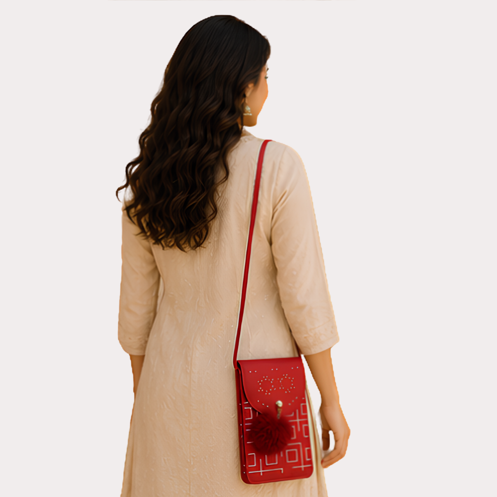 FcKFi1iXcIZGDMdHZ0TxpFCuF9NTVHDL2k3rLphX.png Midnight Charm Embellished Mobile Sling Bag - Image 2