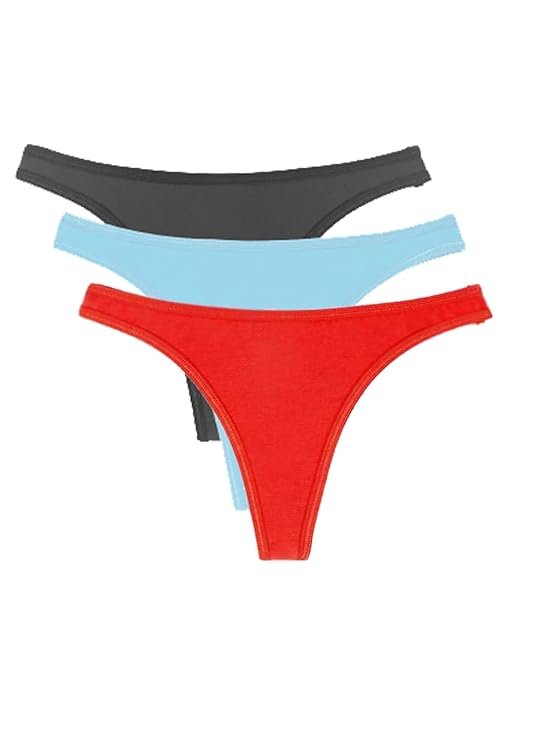 HUxDobQuQLNuyUiGJvIFNIe9xQuA31r8Drysm5A9.jpg 3-Pack Women's Everyday Thong Panty Set - Image 2