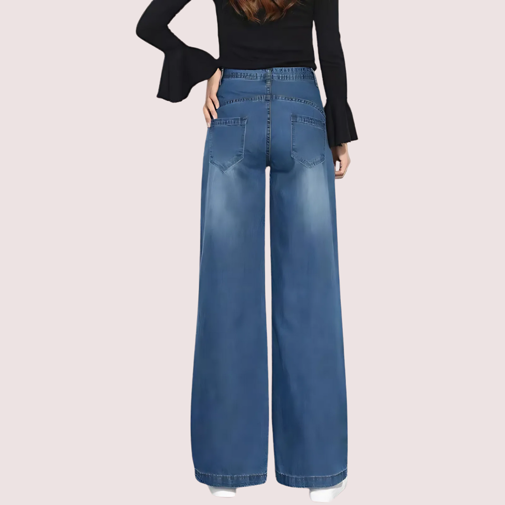 Hlpg98wZo9MNfPNgh4WrUFloVNXlHdKoCcAR6cTO.png Women's Classic High Waist Wide Leg Jeans - Image 2