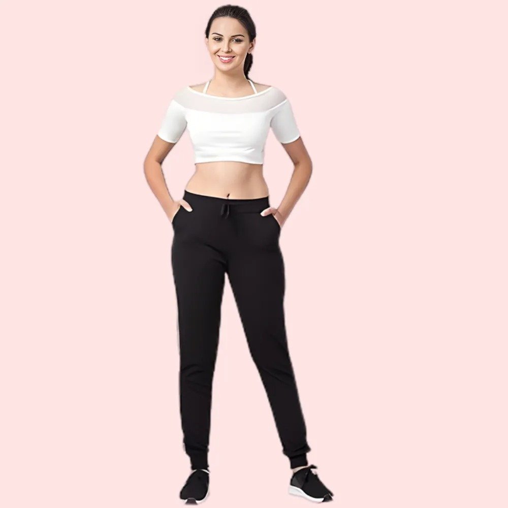 KGJ7xbINvDv47PBIdiOTO4UiqLp1DNLudVe3gD2y.jpg Lober Women’s Winter Cotton Jogger Pants – Pack of 2 - Image 2