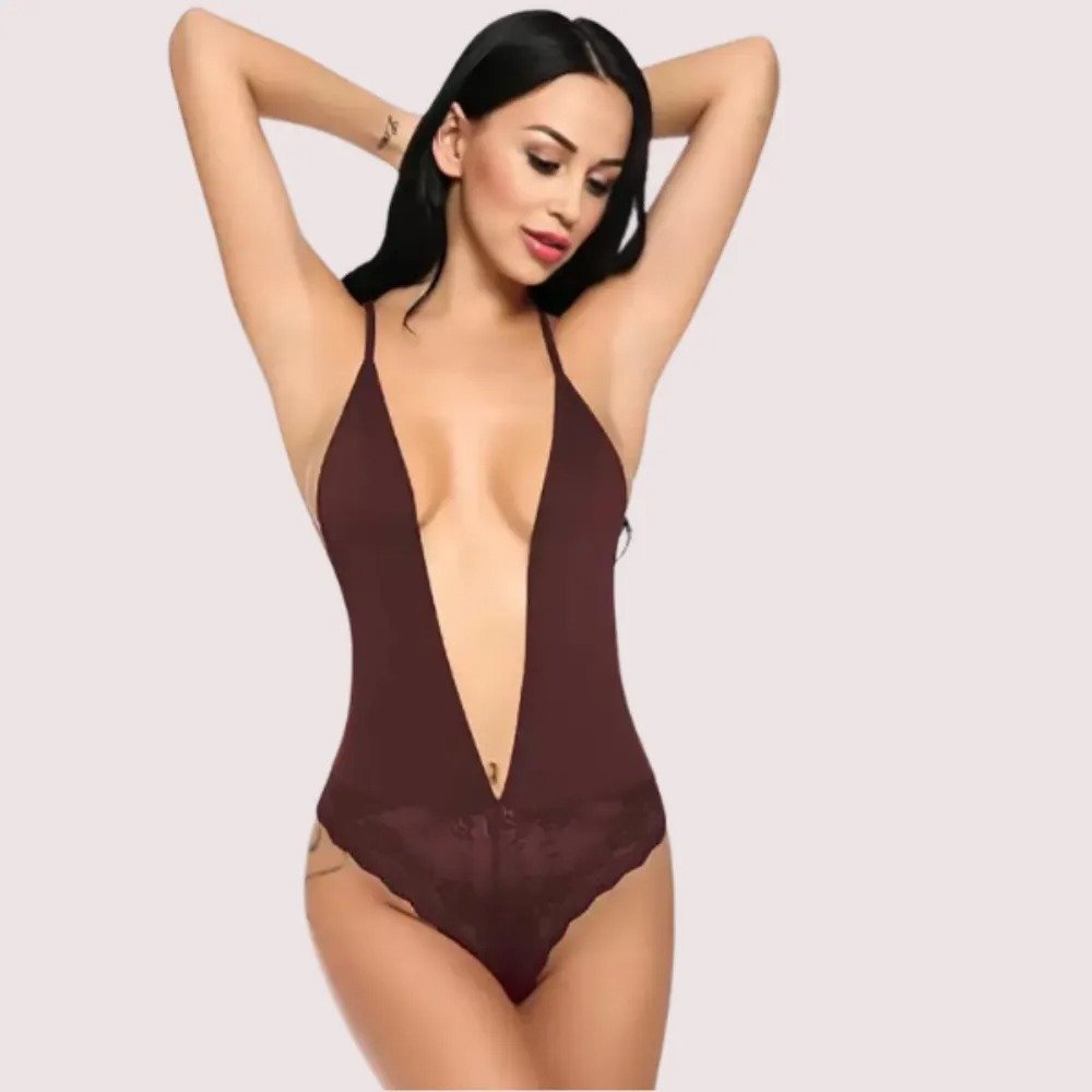 Pk7onT1btvsNxxmJgqsJ2NWxwSbKqWXcXhc7riRj.jpg Chic and Comfy Sheer Nightwear Bodysuit - Image 3