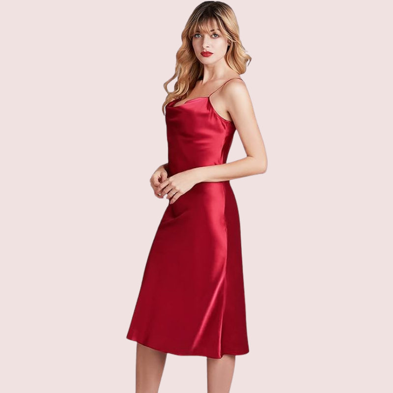 QIDVVcQPoYOr1a4arNVF1yJ78WnQDy0J9QTv1G0c.png Elegant Cowl Neck Silk Nightgown for Comfort - Image 2