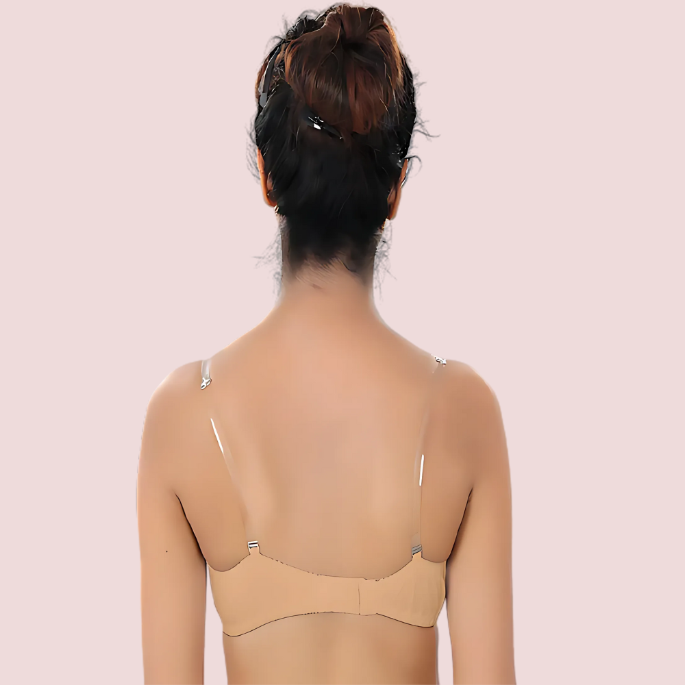 ShbJHnY7U9ofJuUyGL00d82TWQcJj9DQke6WYJPh.png ♥Cool Creamy Transparent Strap Bra(Pk Of 2) - Image 2