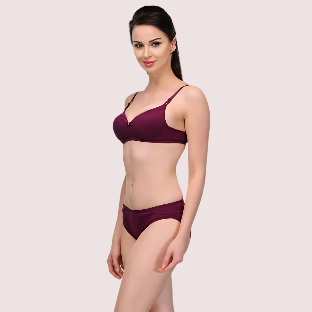 mWRBRYvgOHh0grVcQ9UdOFLMkRii42tuuqQt5Vx2.png "Pure" Cotton Purple Bra Panty Set