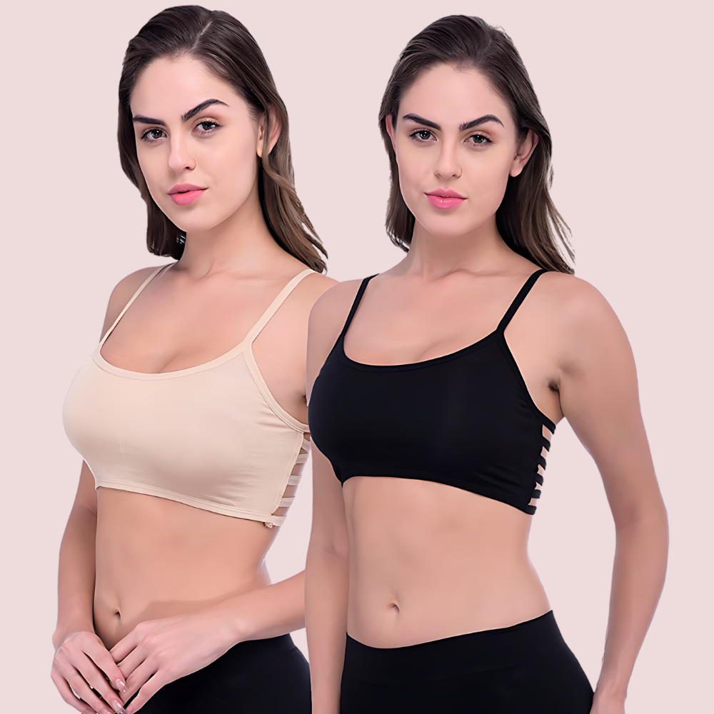 nZ8sehJ8pkAtZgzuY7D0UTfJexUqU3AwnOOr4Mjj.png "Sexy" Pack Of 2 Sexy Back Stripe Bralette Bra