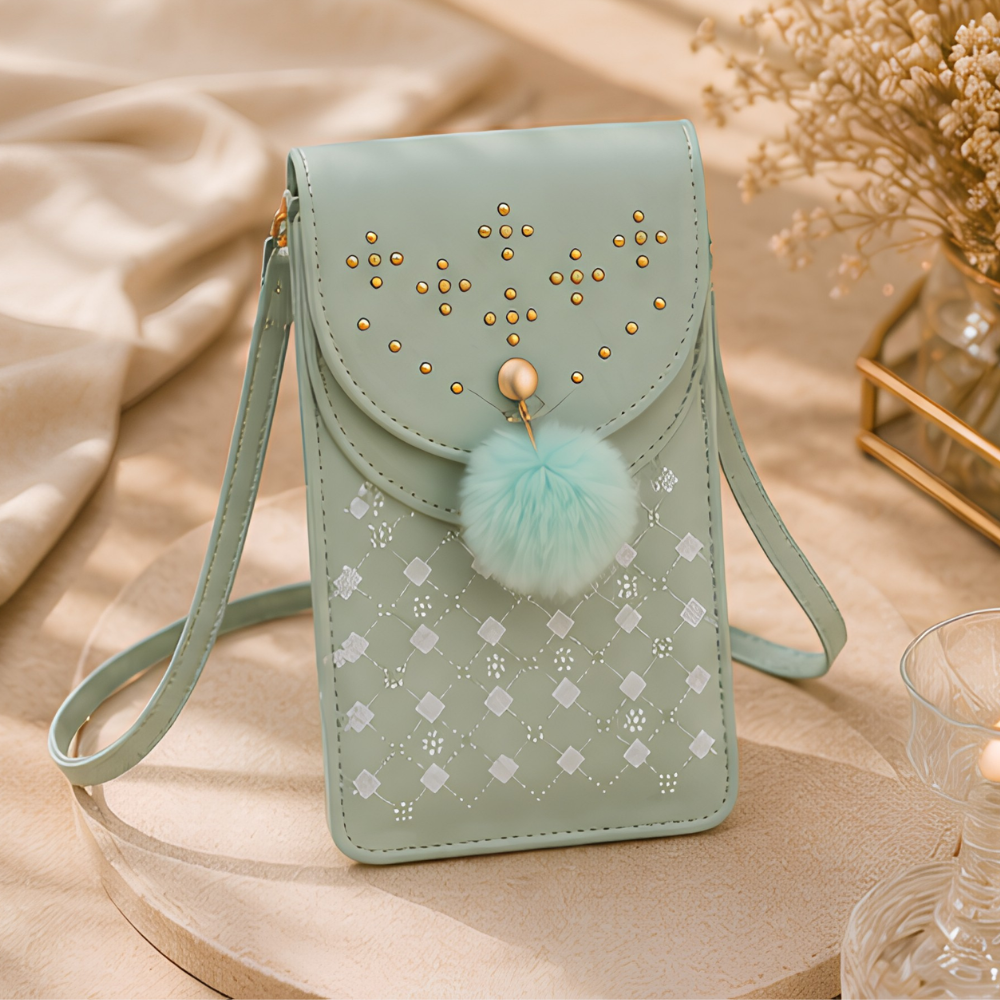 nx1VSncMlJTfsCHx0M5oD1pB8yAPyFBMsiIFkiWY.png Mint Aura Embellished Mobile Sling Bag - Image 3