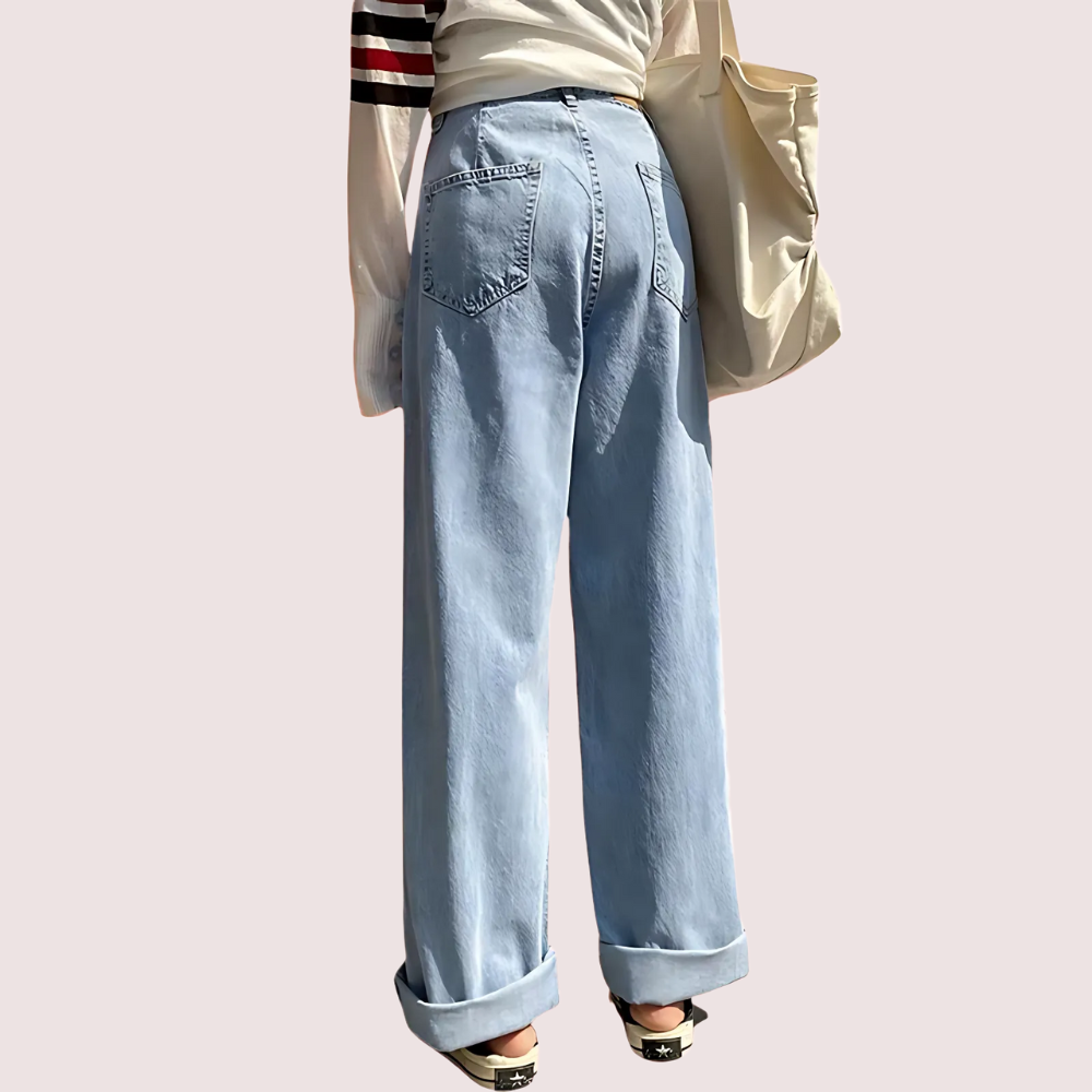 qez3J17MZpPnirQ6He95dS21loJWTMwL6REVHydt.png Women's Stylish High Waist Wide Leg Straight Jeans - Image 3