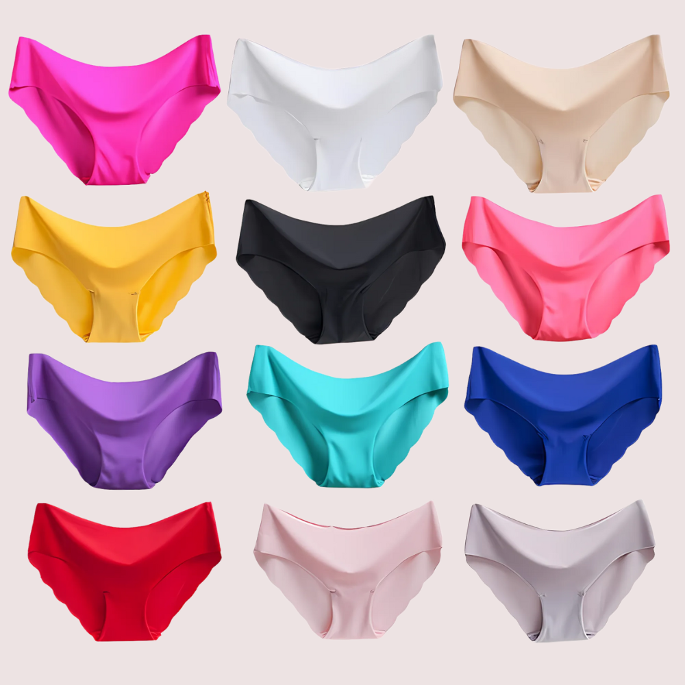 xbzf60BQxYqBHE8k9SLtLr4eQdZA4i6bEmKT9Bev.png Women's Solid Color Seamless Boyshorts, 6pack - Image 3